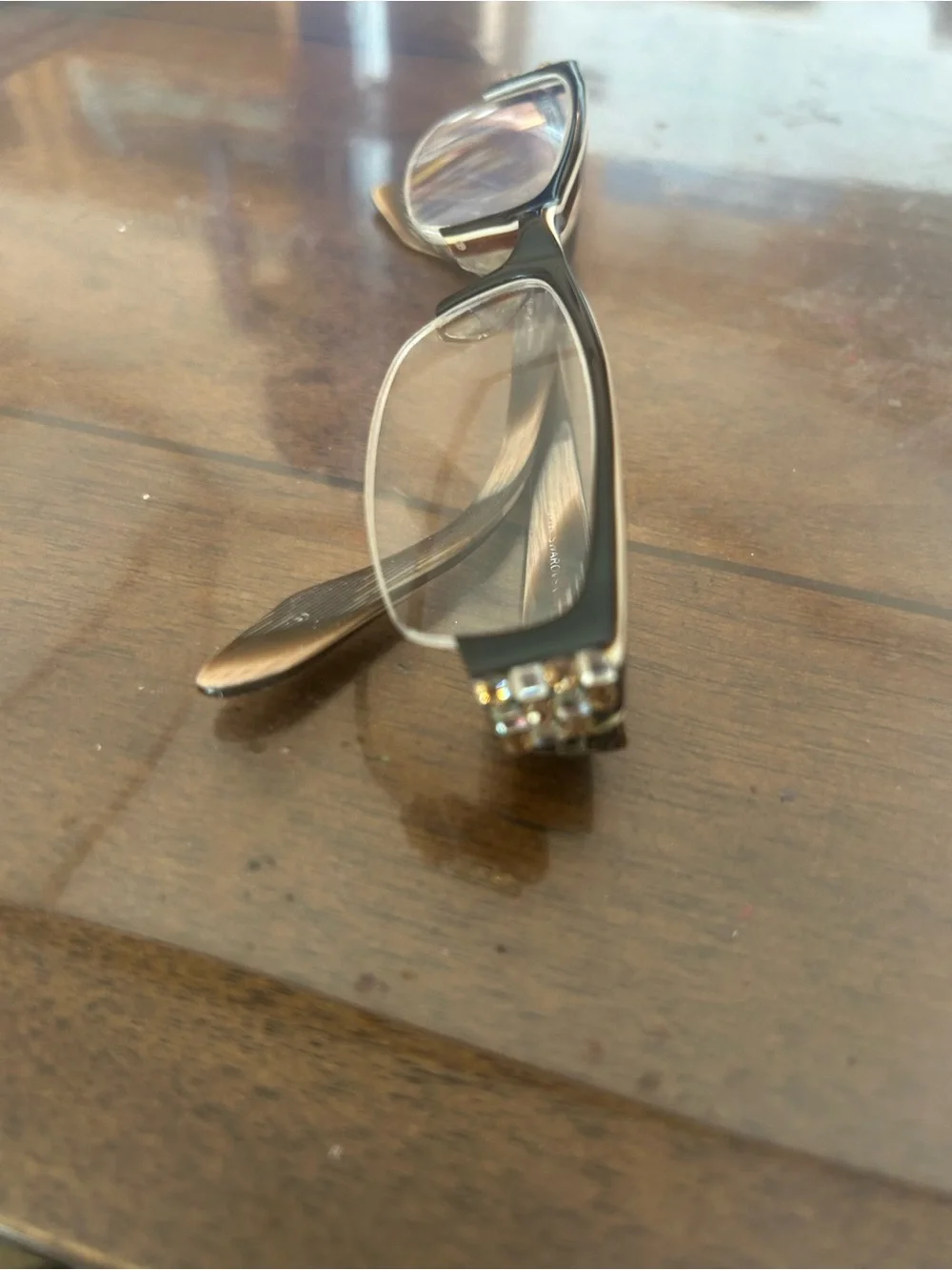 Rectangular Half-Rim Jimmy Crystal 1.00 reading Reading Glasses